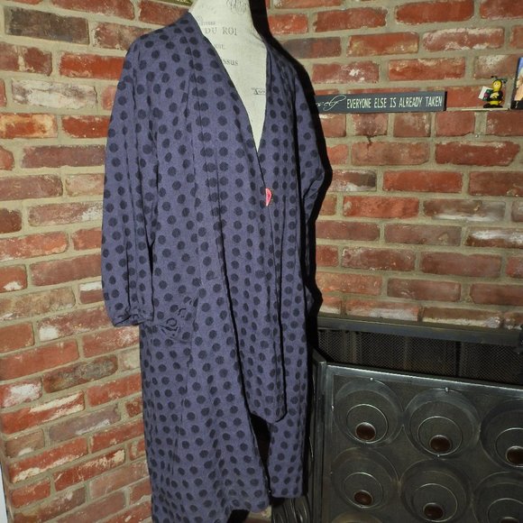 REBE Polka Dot Women's Coat - Picture 3 of 12